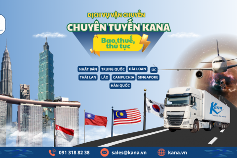 Dịch vụ vận chuyển chuyên tuyến KANA