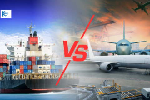 So sánh vận chuyển hàng không quốc tế và vận chuyển đường biển: Lựa chọn nào tốt nhất?
